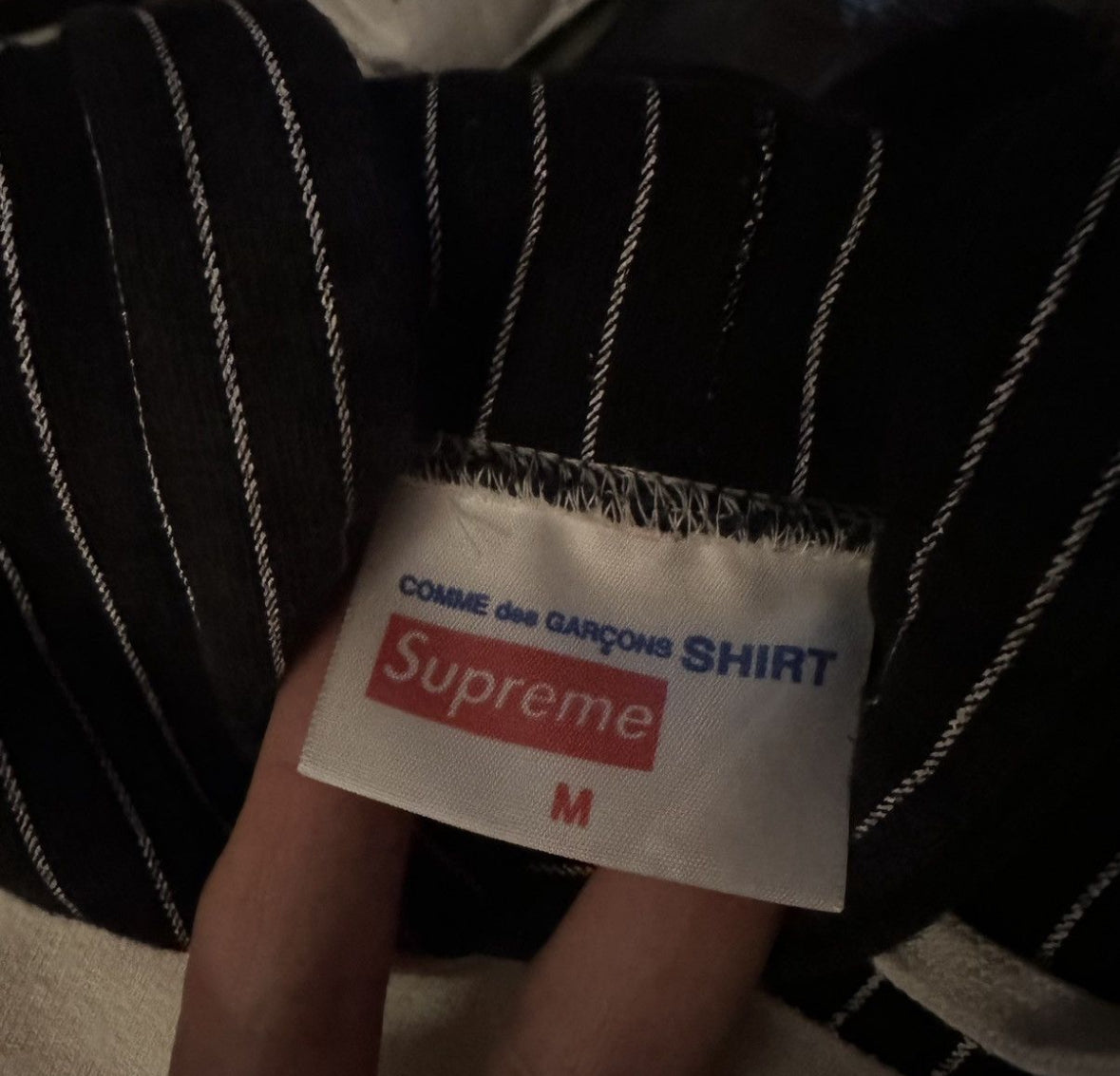 Supreme COMME des GARCONS Harold Hunter hoodie