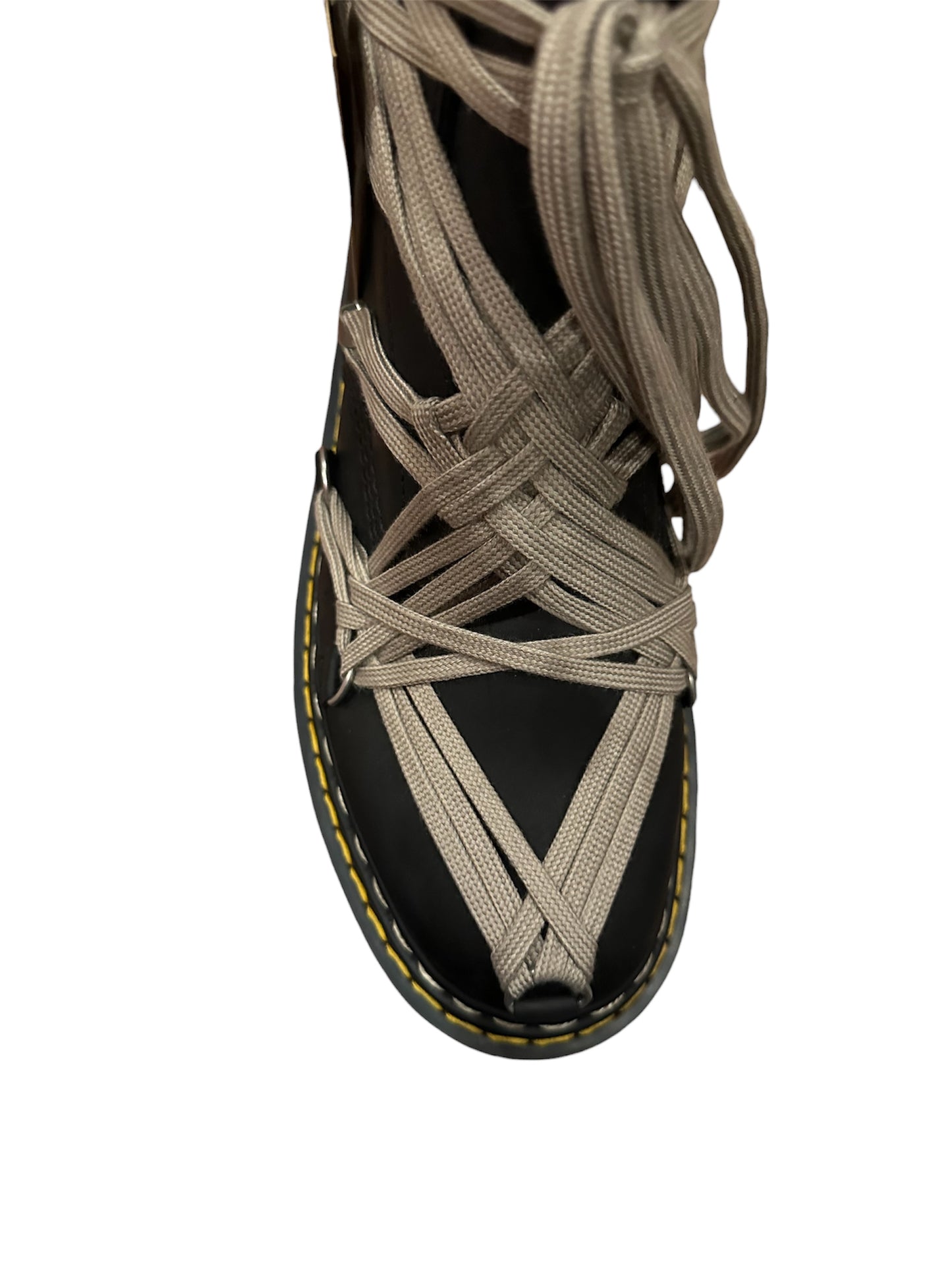 Rick Owens DRKSHDW Dr. Martens 1460 Quad Sole Mega Lace Boot