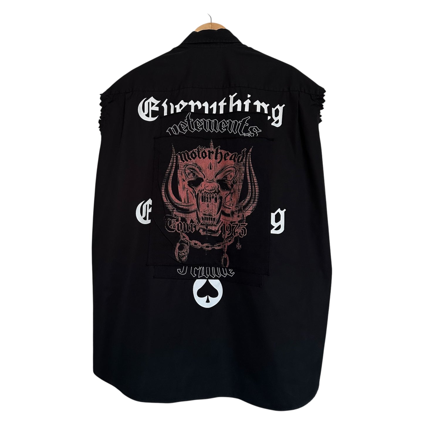 Vetements Motorhead Sleeveless Jersey Shirt