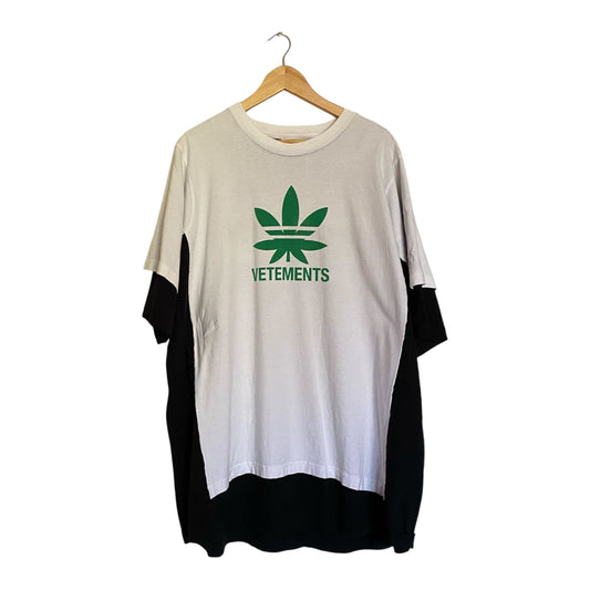 Vetements Weed Double Layered Tee