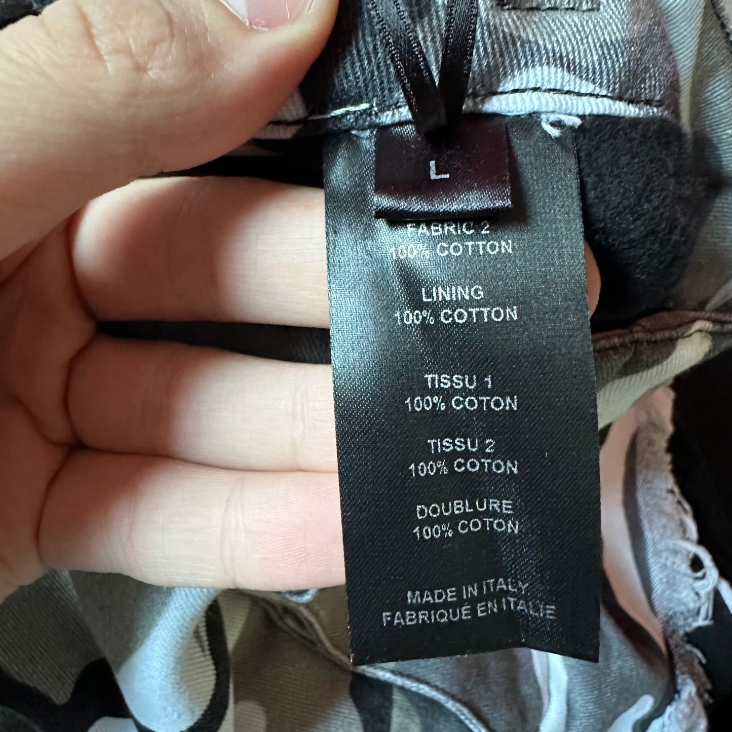 Vetements Runway Camo Hybrid Sweatpants S/S 19