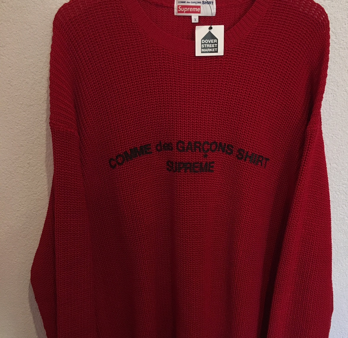 Supreme Comme des Garcons Knit Sweater