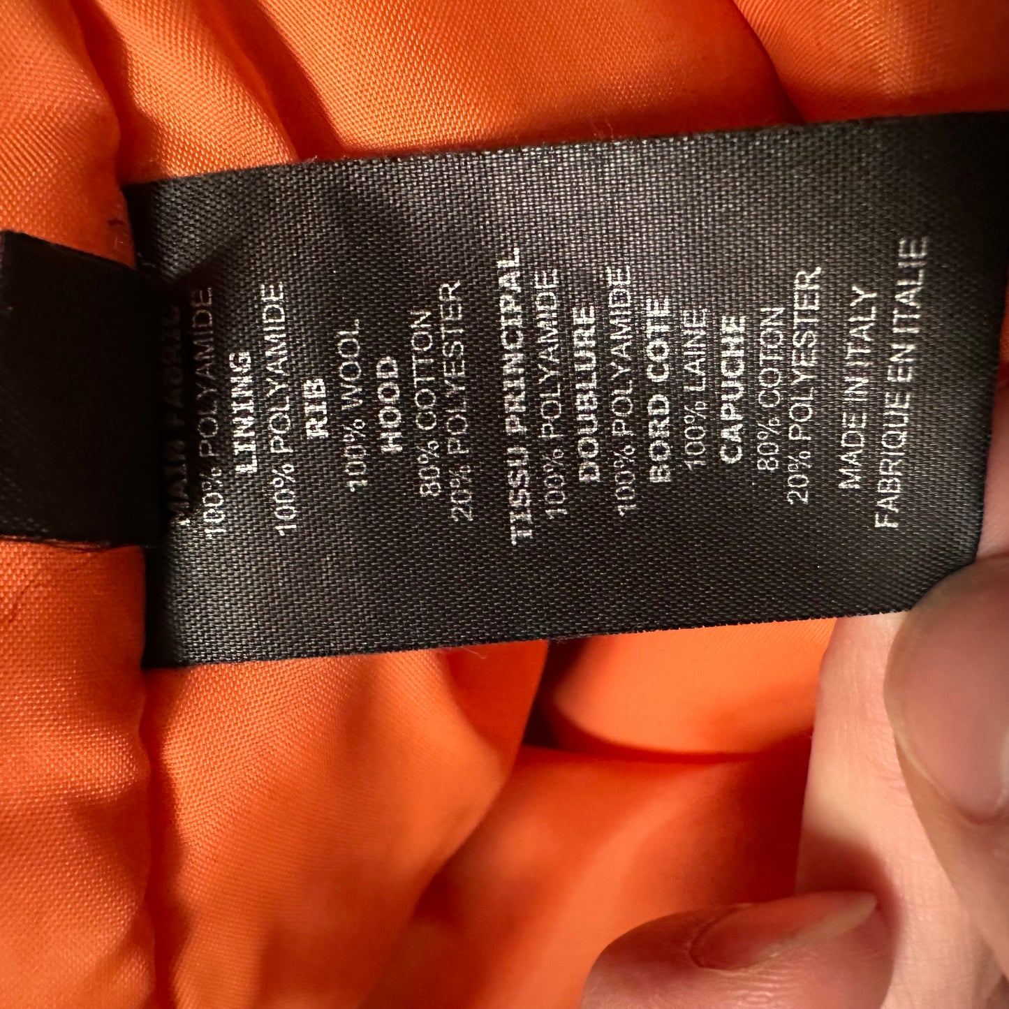 Vetements RUNWAY TFD Total Fucking Darkness Jacket AW16