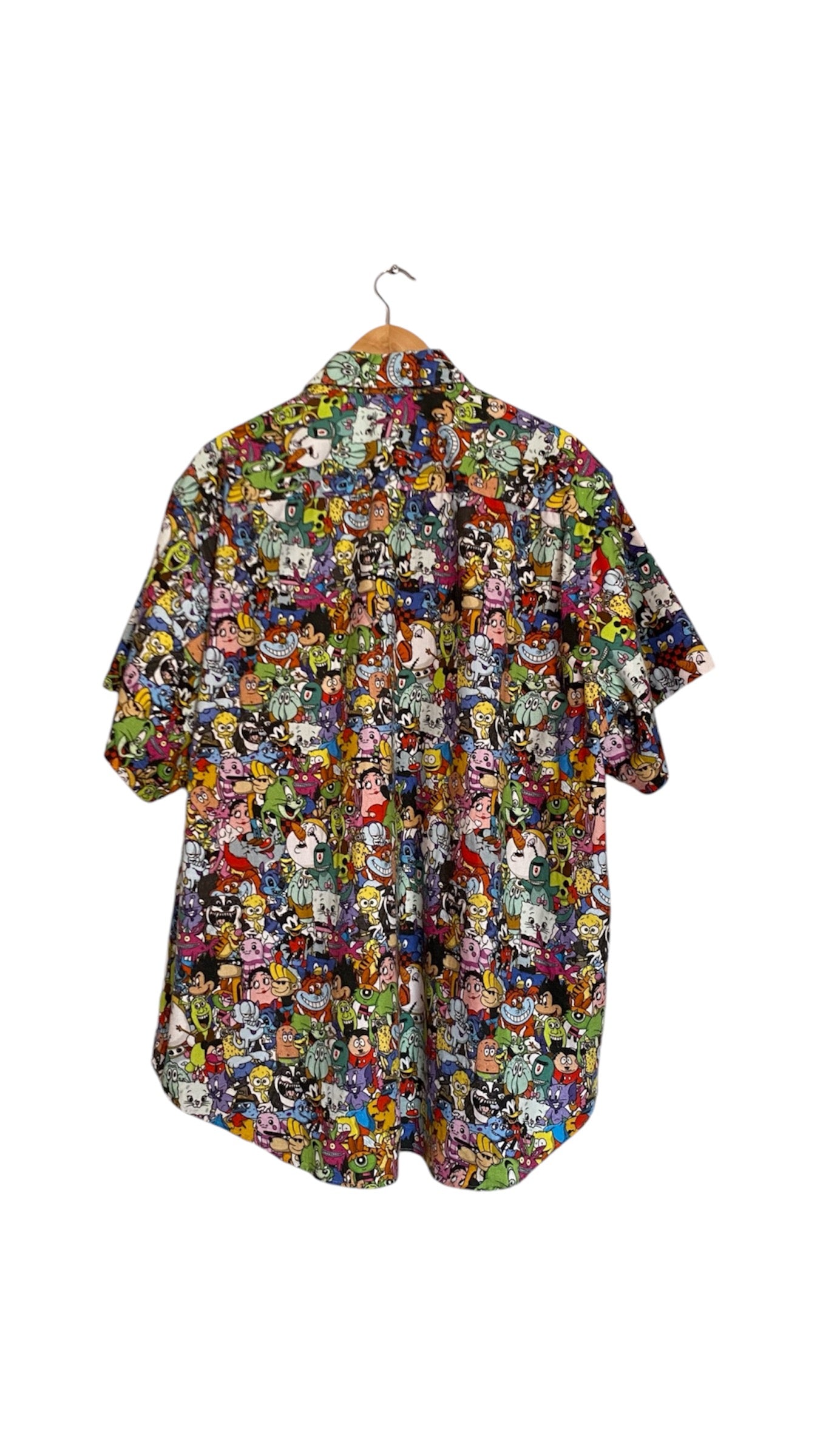 Vetements Cartoon Button Up Shirt SS20