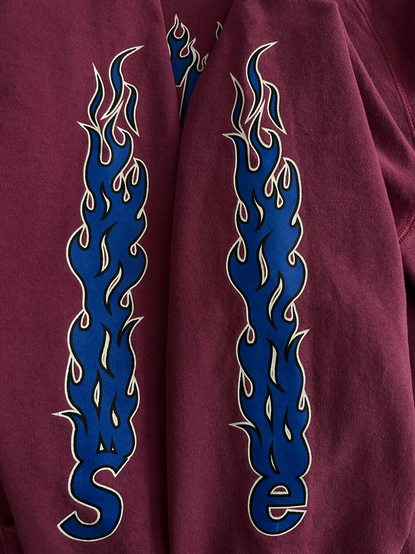 Supreme Thrasher Flame Hoodie SS15