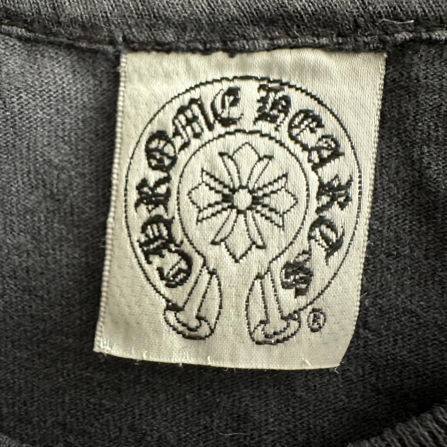 Vintage 90’ Chrome Hearts Tokyo Fuck You Horseshoe Pocket Longsleeve Tee
