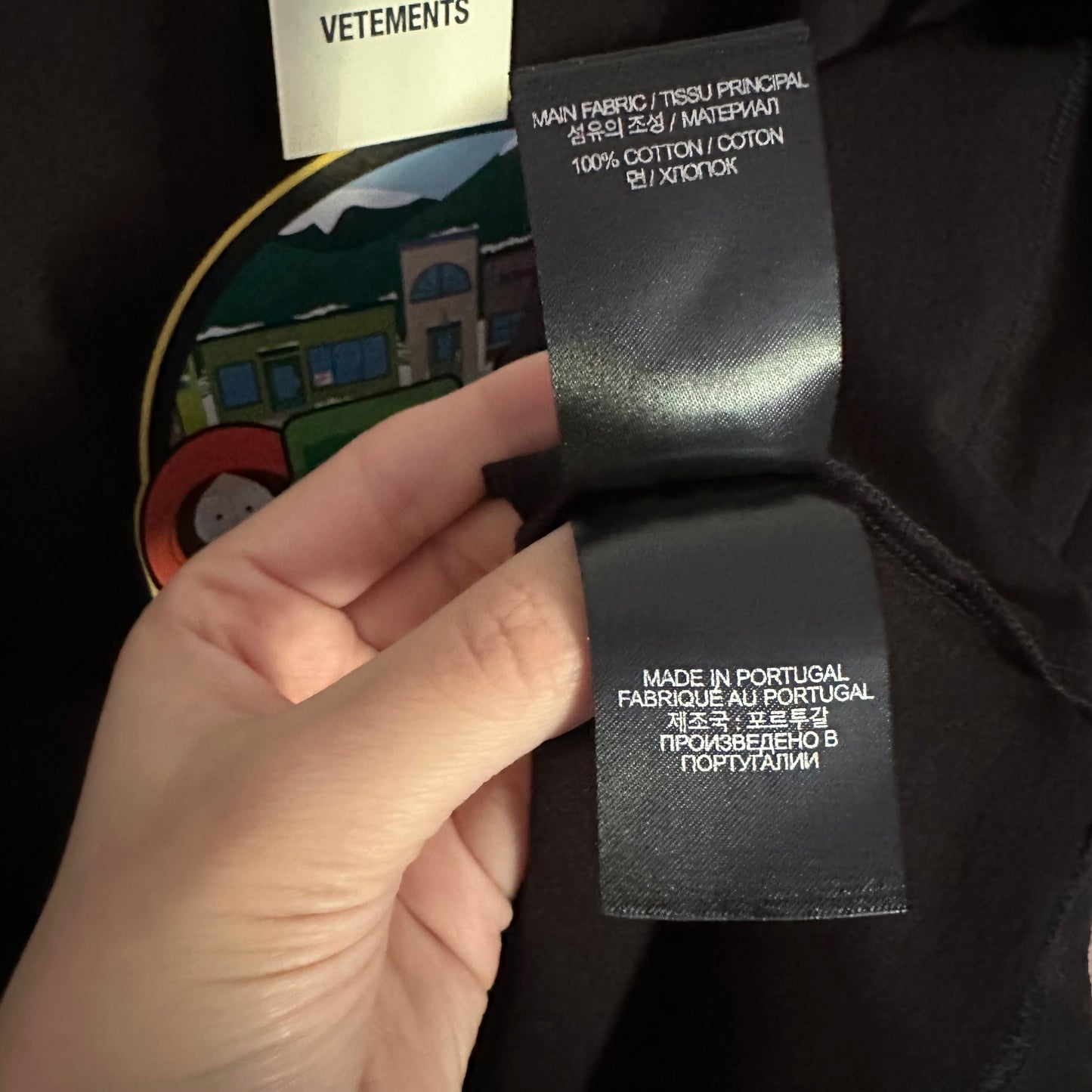 Vetements South Park Tee