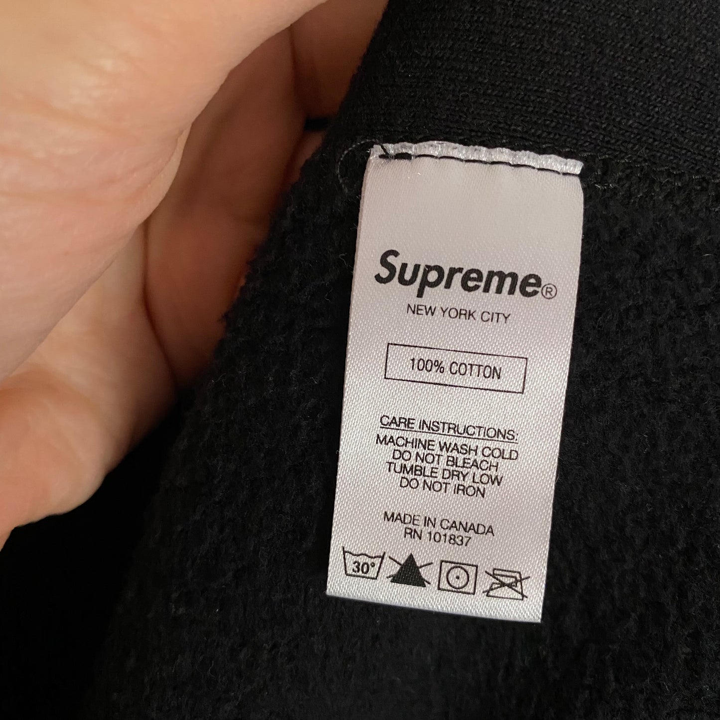 Supreme Box Logo Crewneck F/W 18