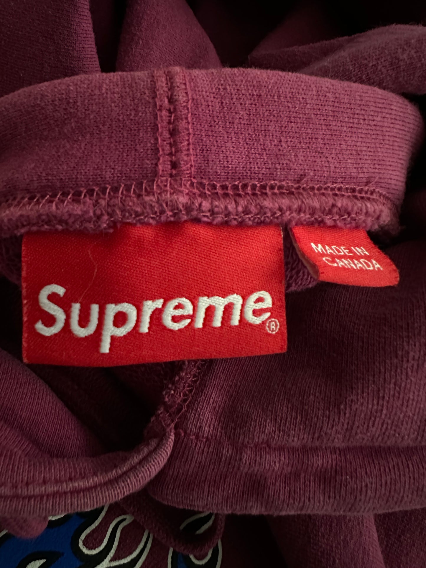 Supreme Thrasher Flame Hoodie SS15