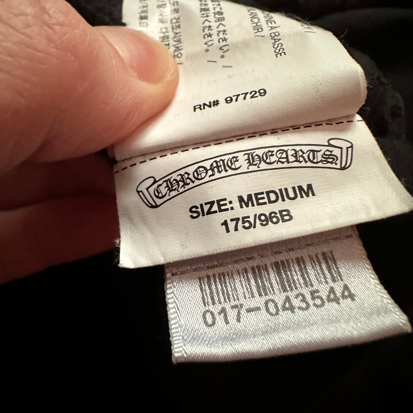 Chrome Hearts FOTI Zip Up Hoodie