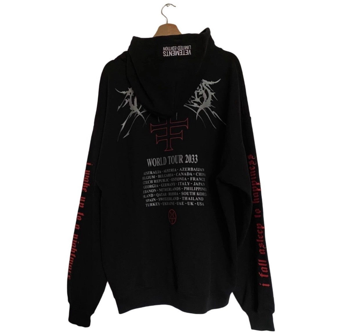 Vetements Metal Patches Hoodie