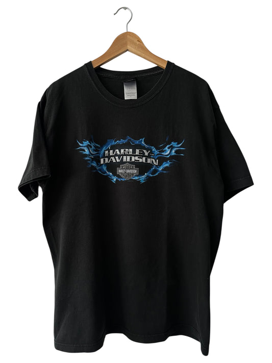 Vintage 00’ Harley Davidson Flame Tee