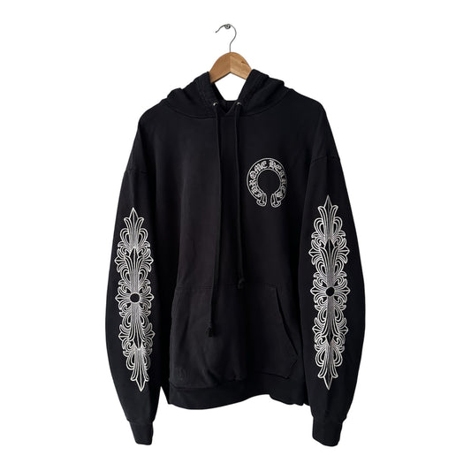 Chrome Hearts Floral Horseshoe Hoodie