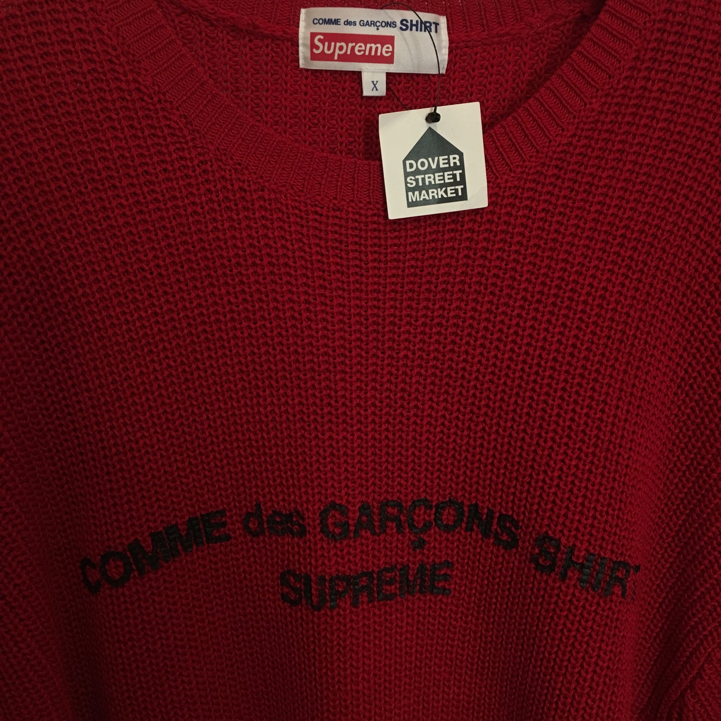 Supreme Comme des Garcons Knit Sweater