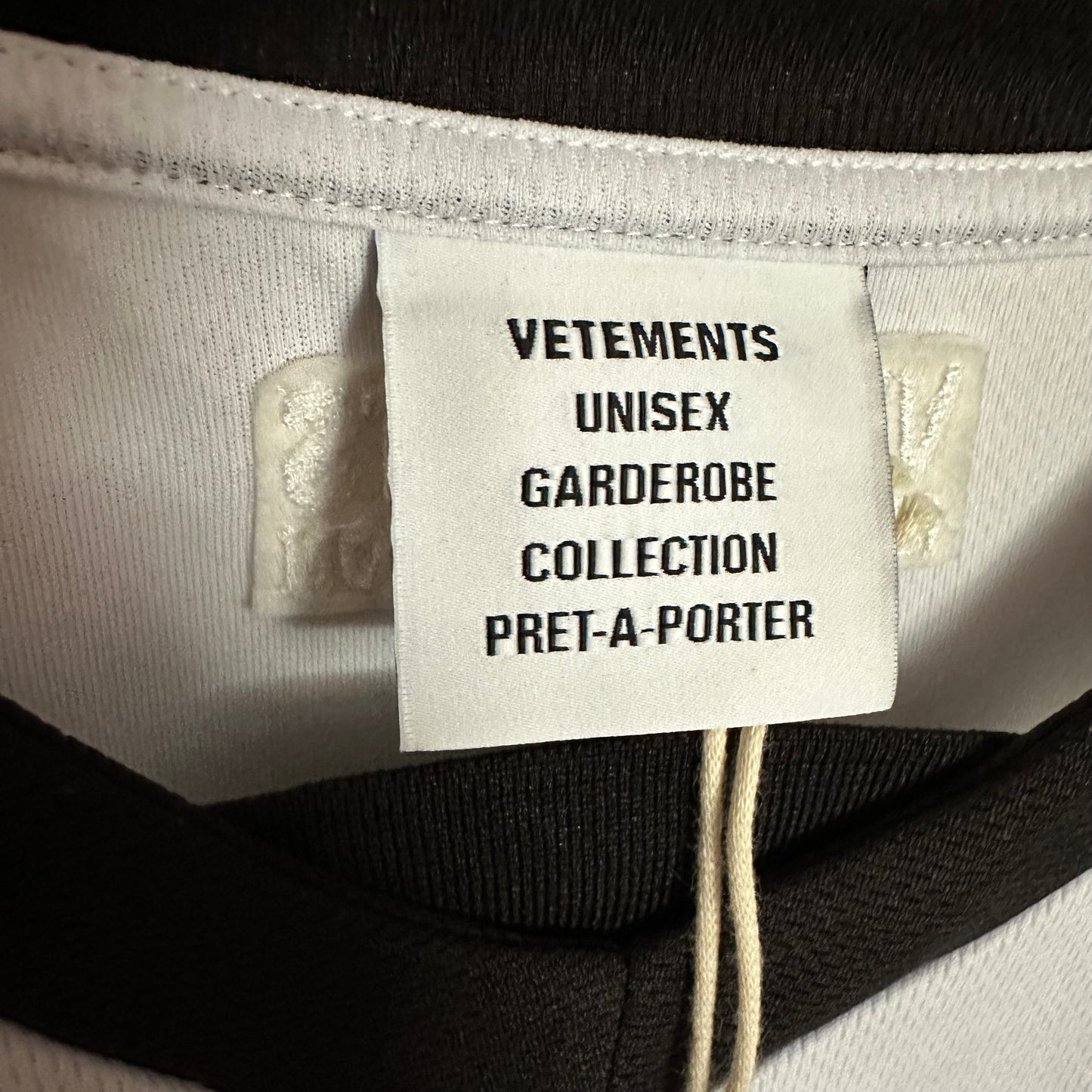 Vetements Trademark Footbal Jersey T-Shirt
