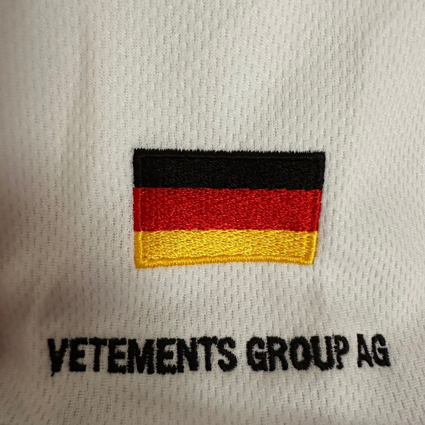 Vetements Trademark Footbal Jersey T-Shirt