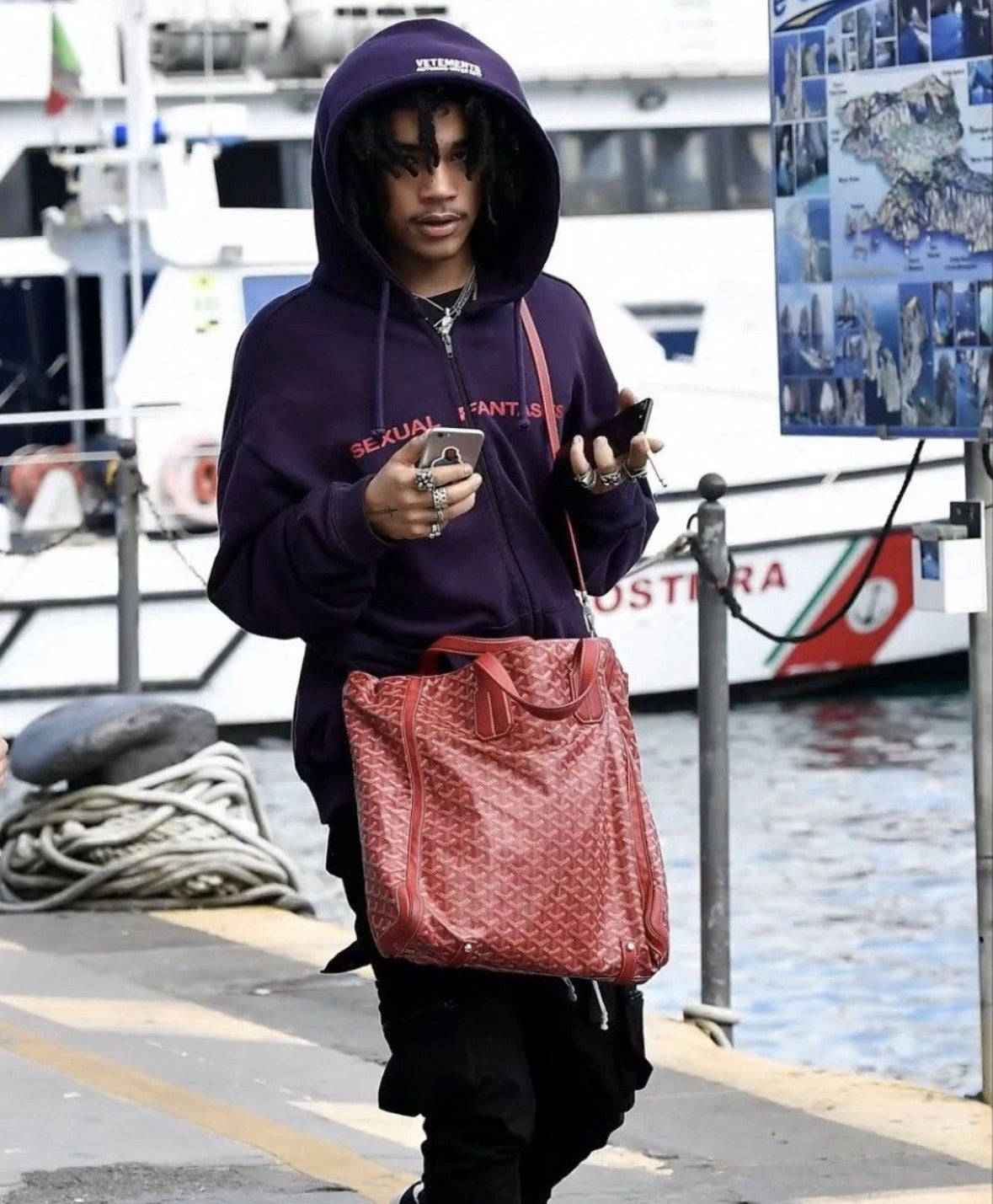 Vetements Sexual Fantasies Zip Up Hoodie AW16