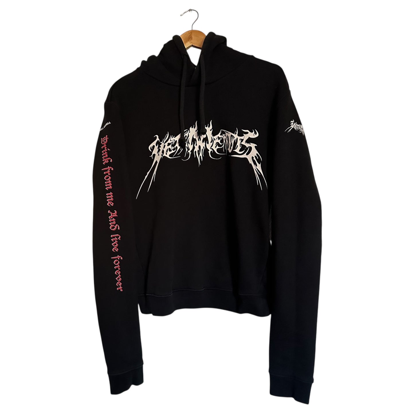 Vetements Total Fucking Darkness Hoodie Pour Femme AW16