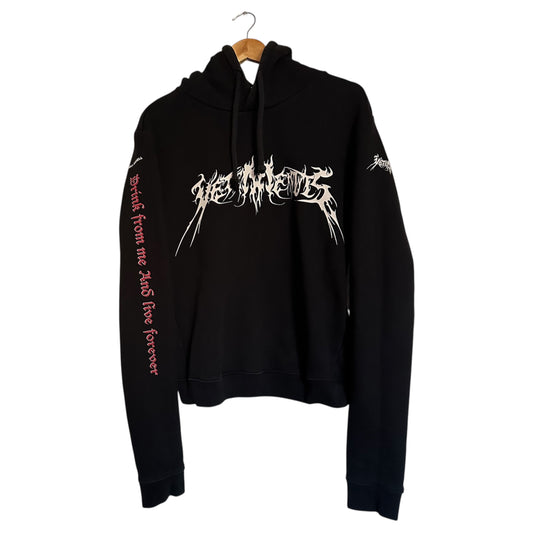 Vetements Total Fucking Darkness Hoodie Pour Femme AW16