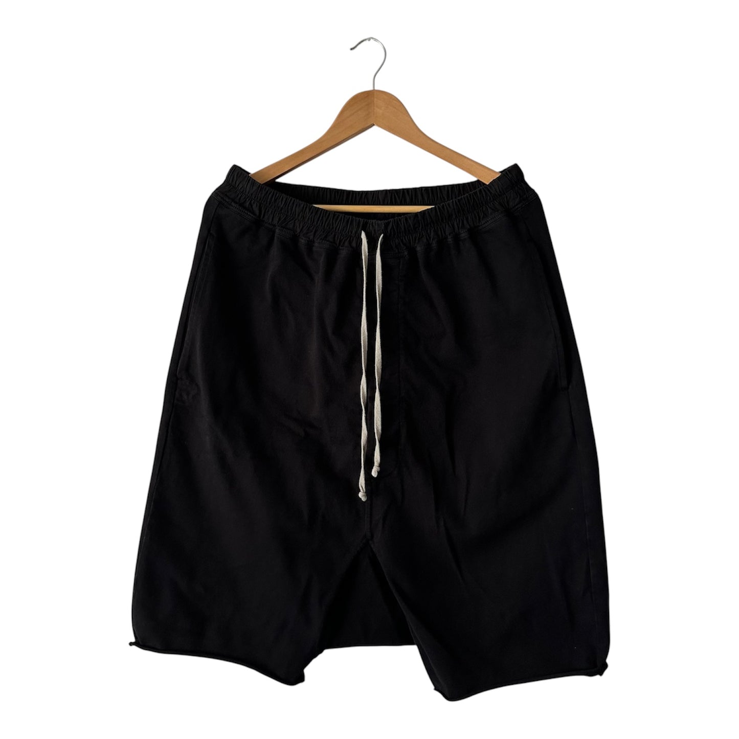 Rick Owens DRKSHDW Cotton Jersey Drawstring Pods Shorts