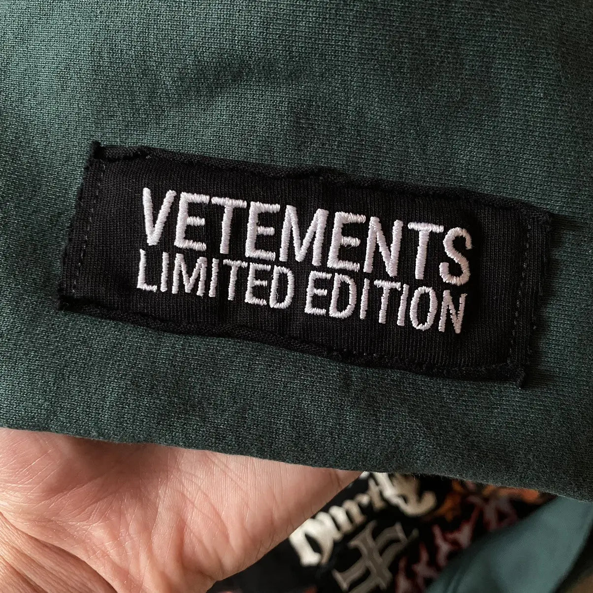 Vetements Metal Patches Hoodie