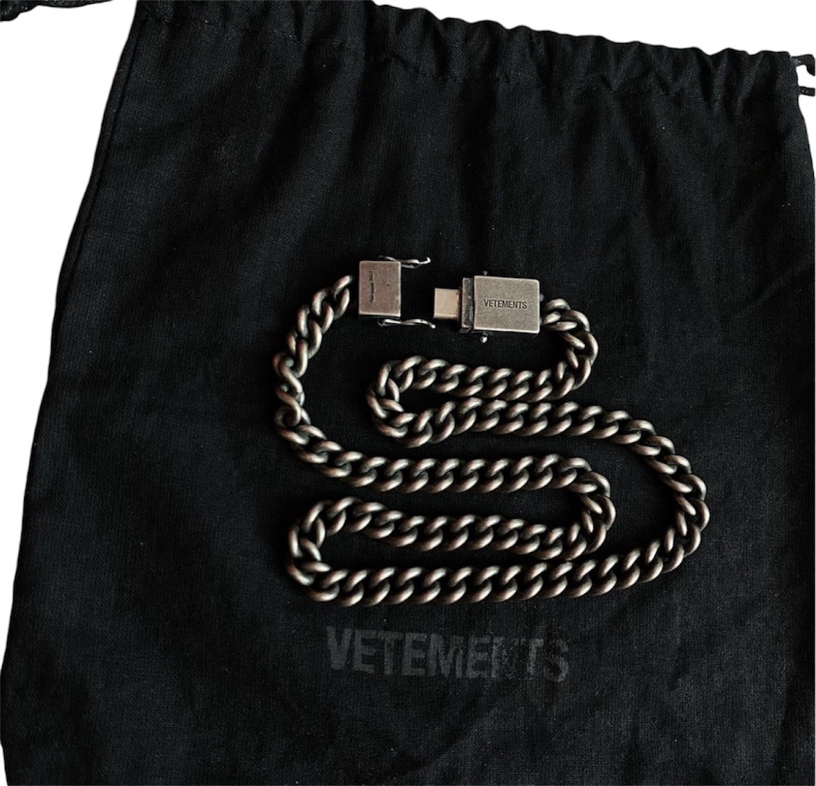 Vetements USB Chain Metal Necklace