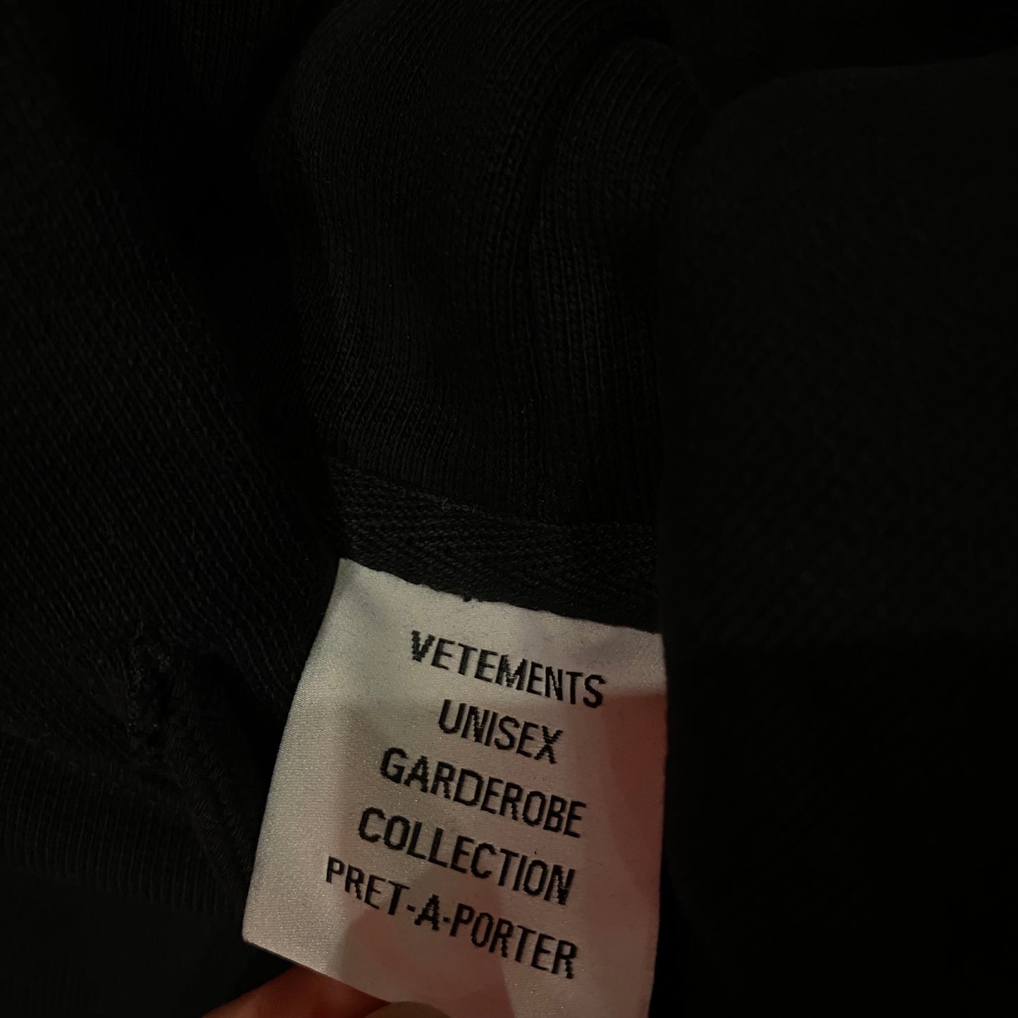 Vetements Global Mind Fuck Hoodie