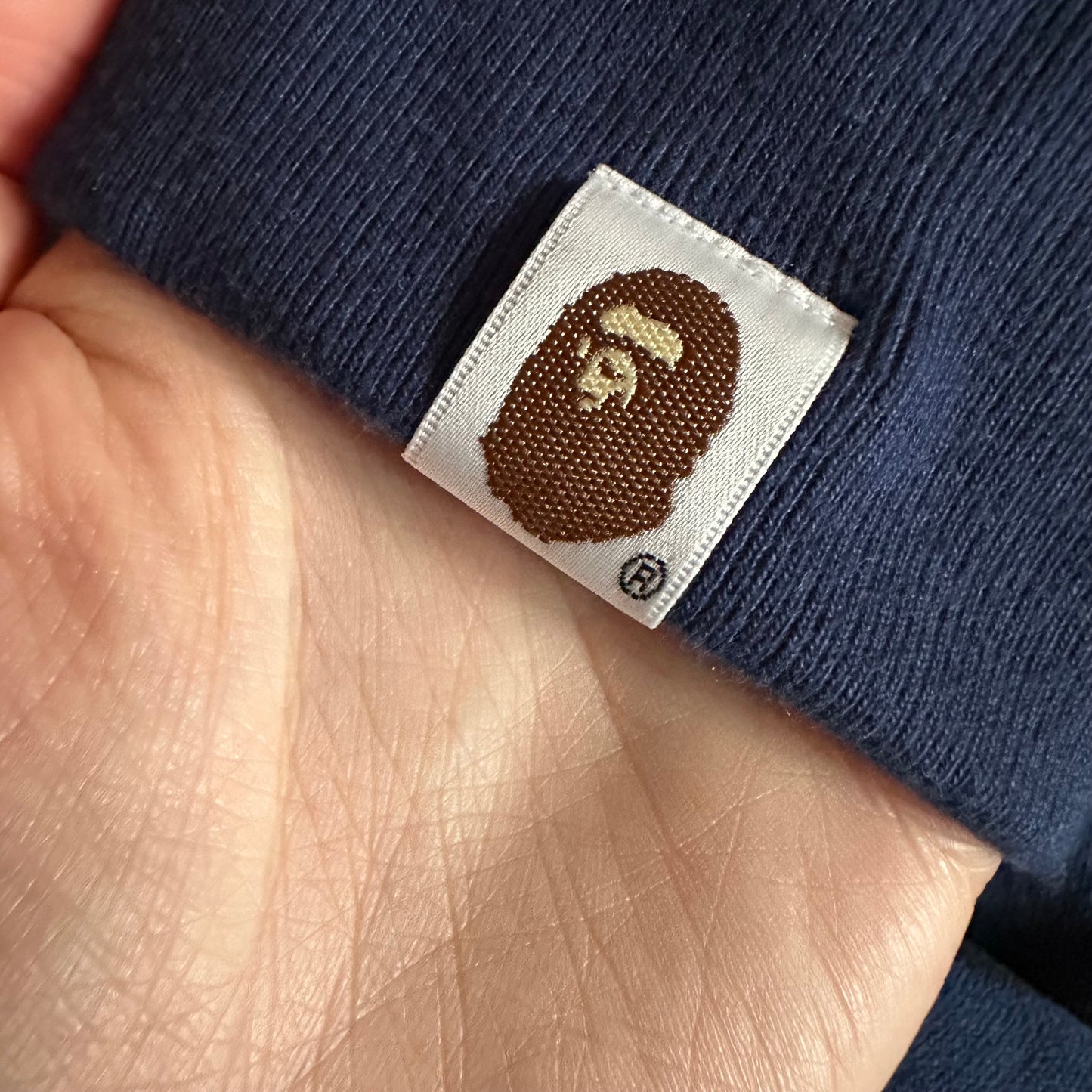 Bape Full Zip Hoodie Blue Camo