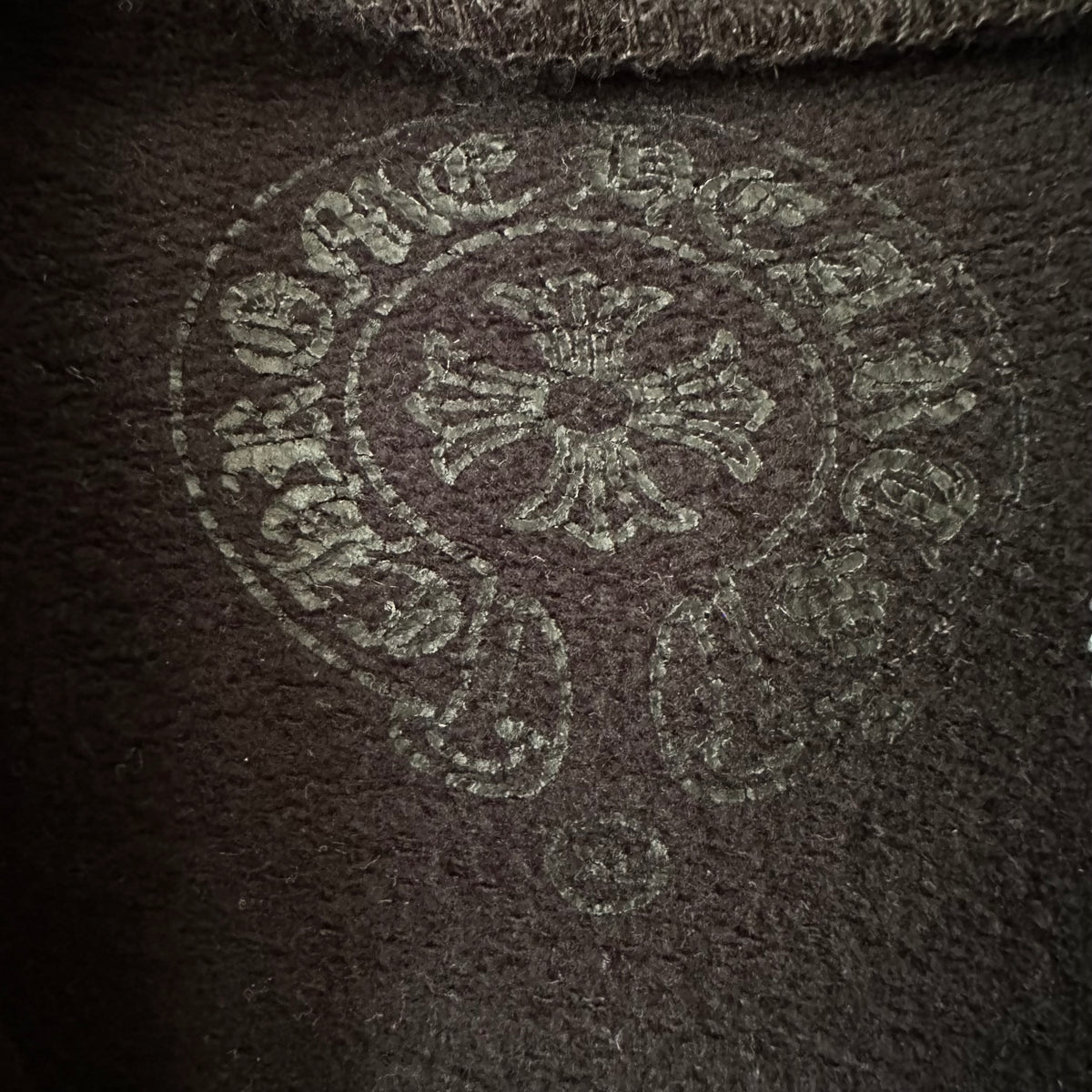 Chrome Hearts Floral Horseshoe Zip Up Hoodie