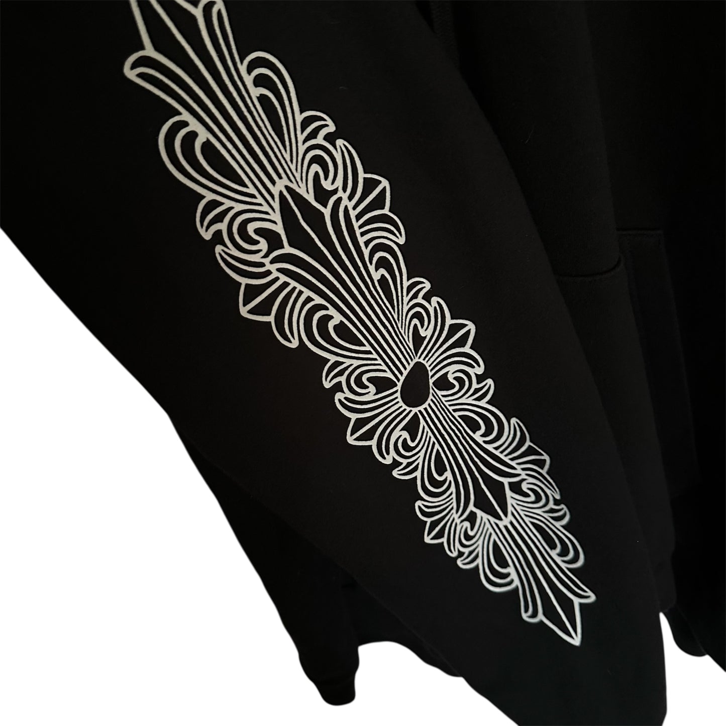 Chrome Hearts Floral Horseshoe Hoodie