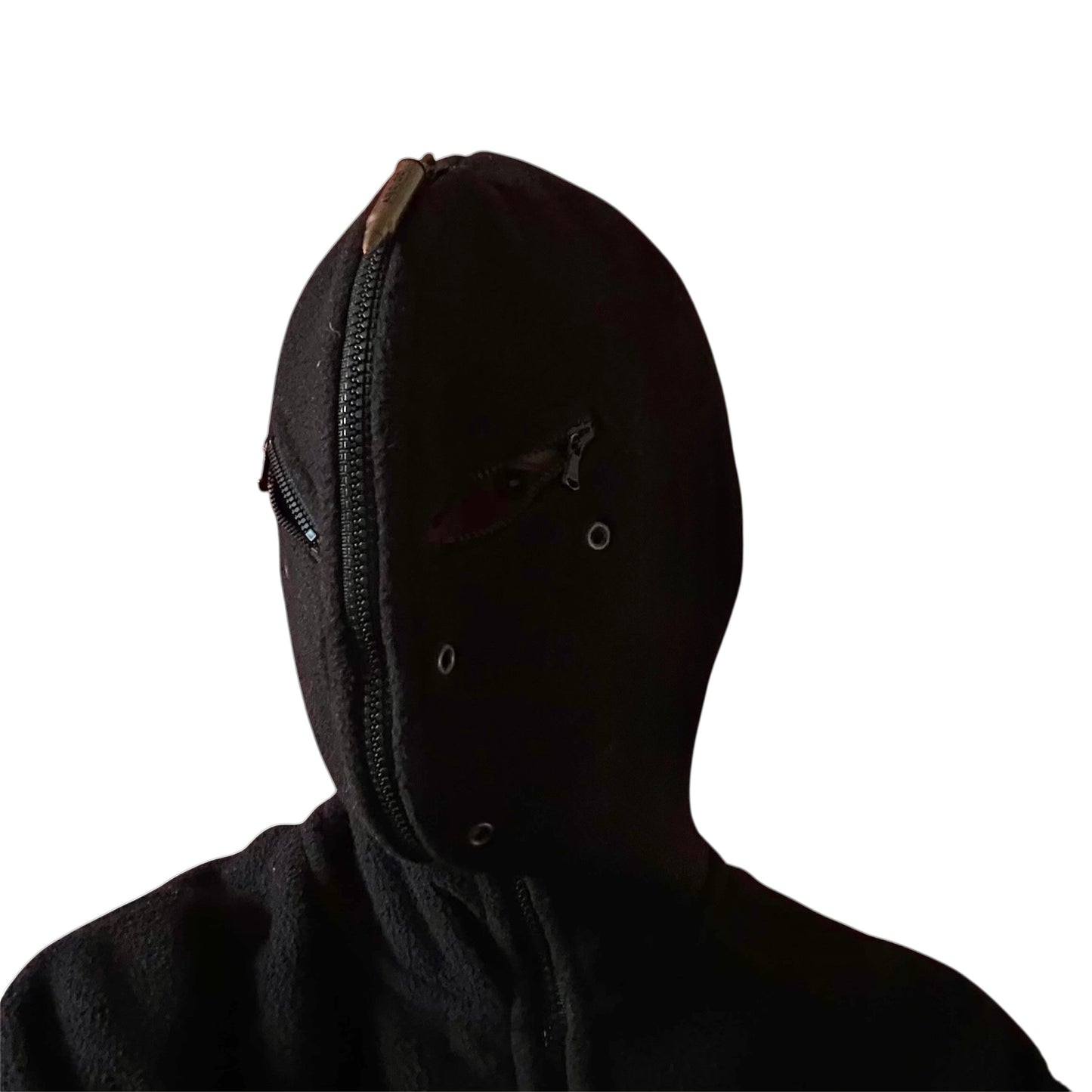Vetements Gimp Bullet Fleece Zip Up hoodie SS18
by Demna Gvasalia