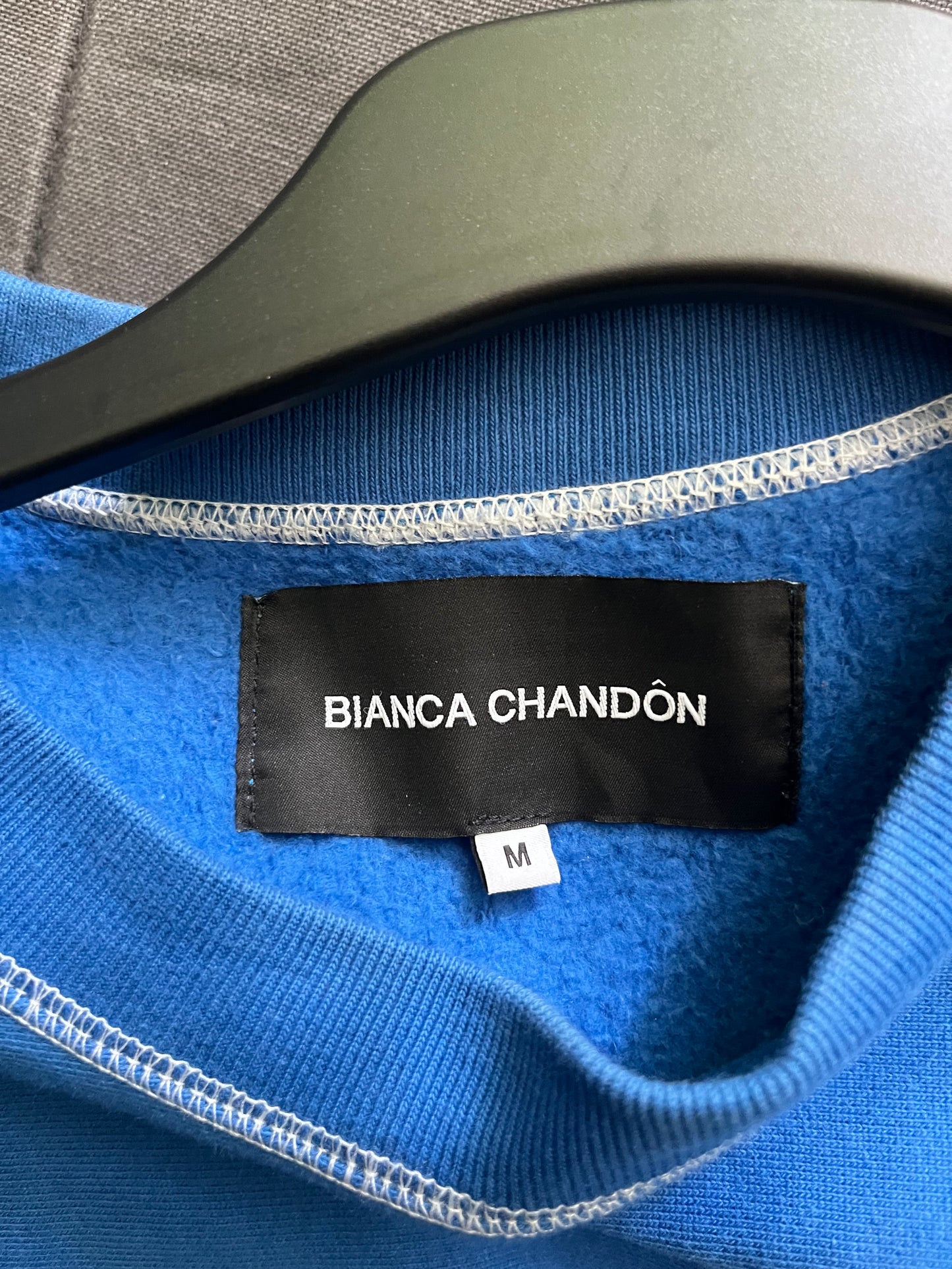 Bianca Chandon Contrast Stitch Crewneck