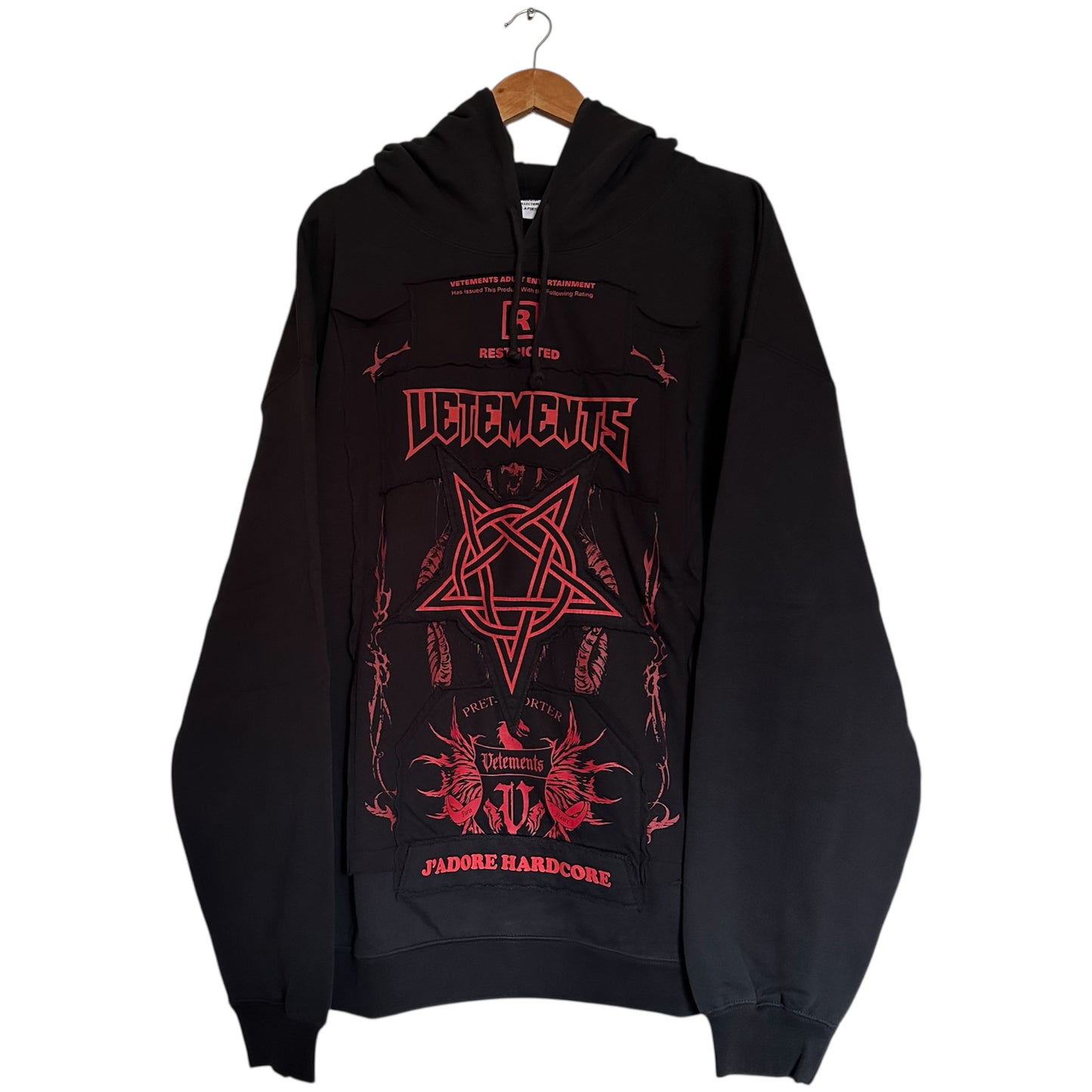 Vetements RUNWAY J’Adore Hardcore Hoodie