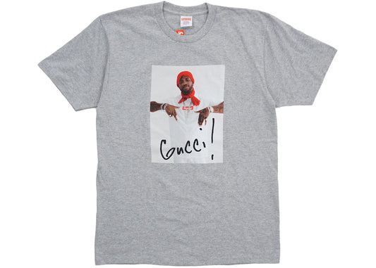 Supreme Gucci Mane Photo Boxlogo tee