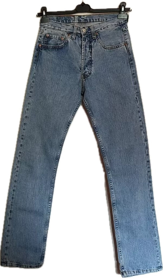 Levi’s 501 Washed Denim Jeans MADE IN USA