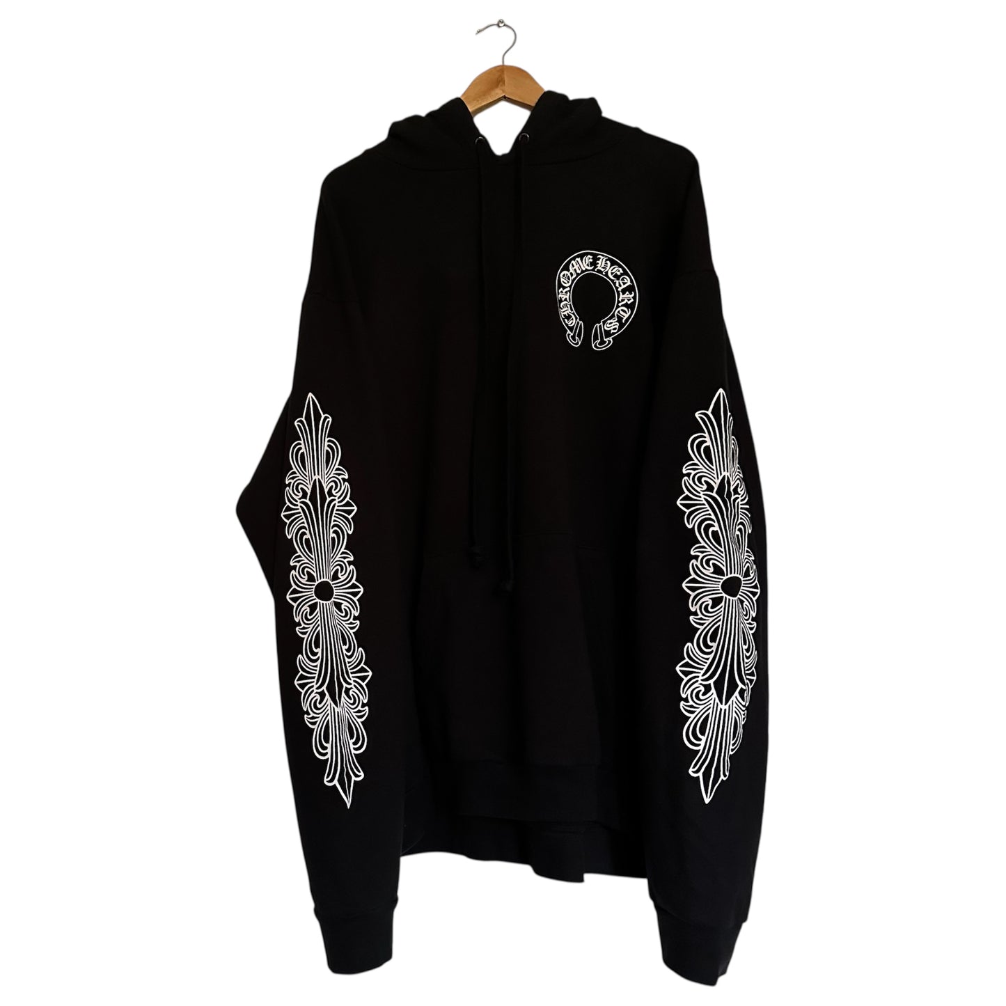 Chrome Hearts Floral Horseshoe Hoodie