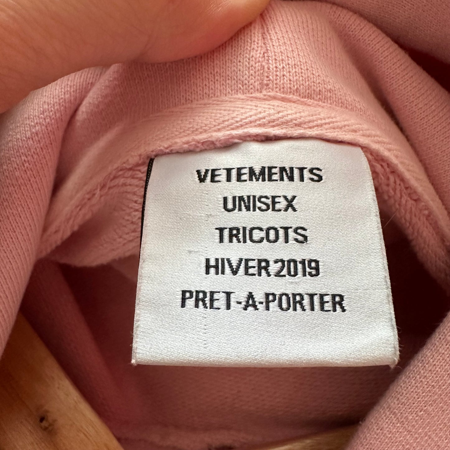 Vetements Unicorns and Rainbows Hoodie 1/50 ASIA EXCLUSIVE