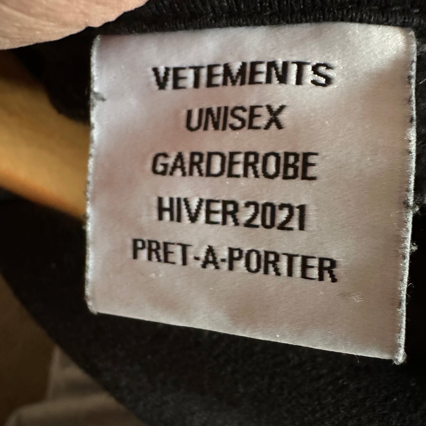 Vetements Chemical Fuck Hoodie