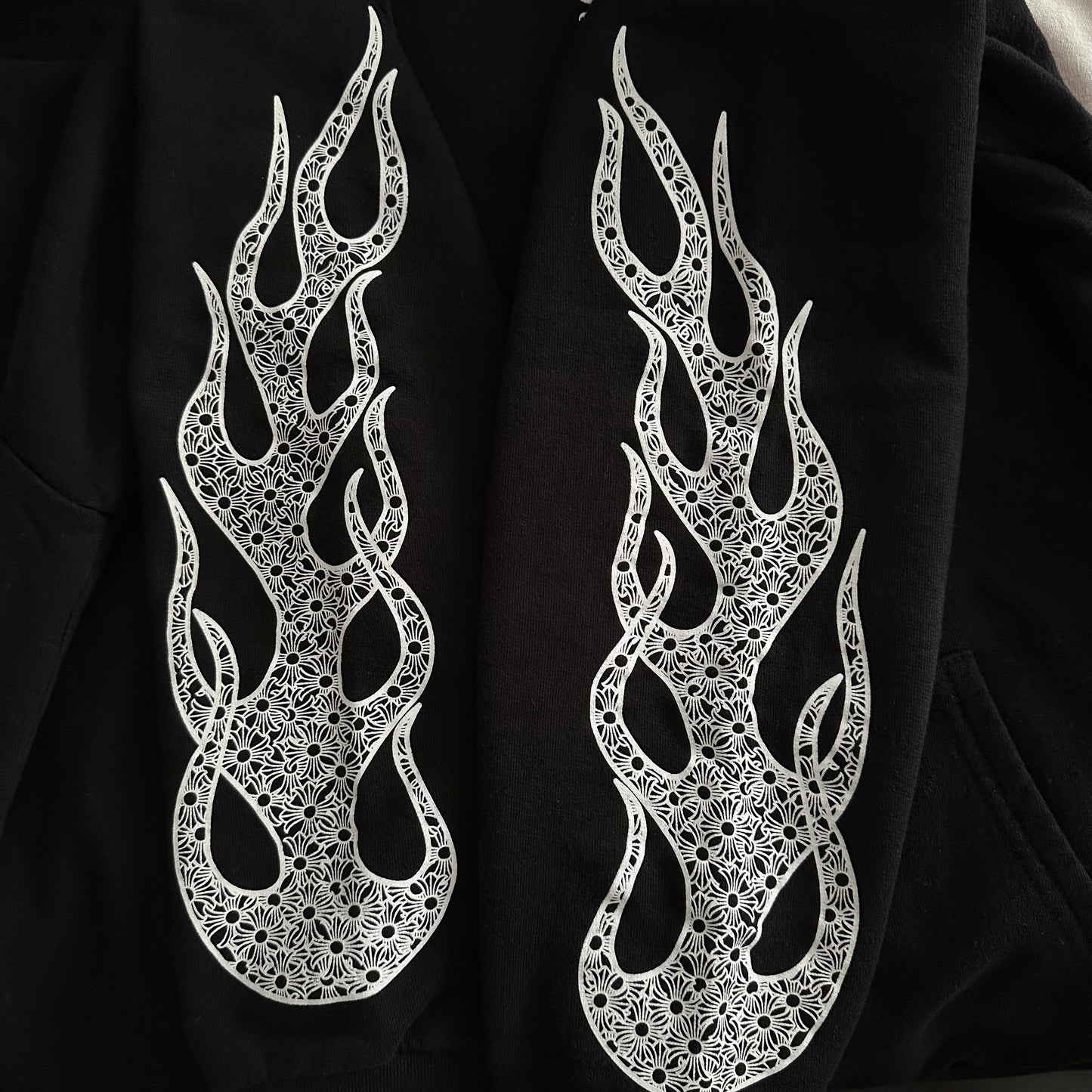 Chrome Hearts Flame Hoodie
