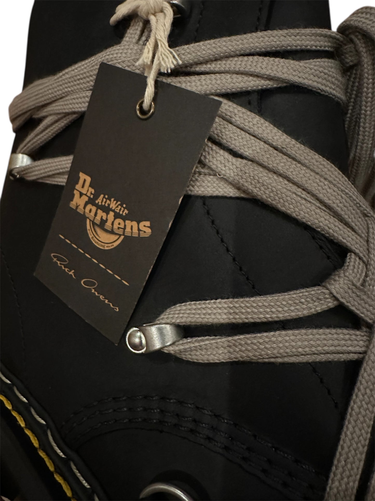 Rick Owens DRKSHDW Dr. Martens 1460 Quad Sole Mega Lace Boot