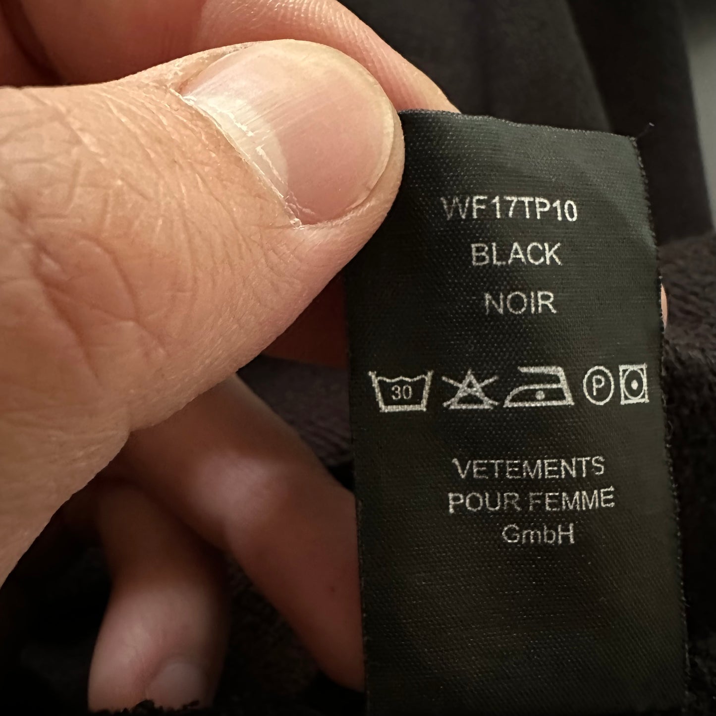Vetements TFD Total Fucking Darkness Pour Femme Hoodie AW16