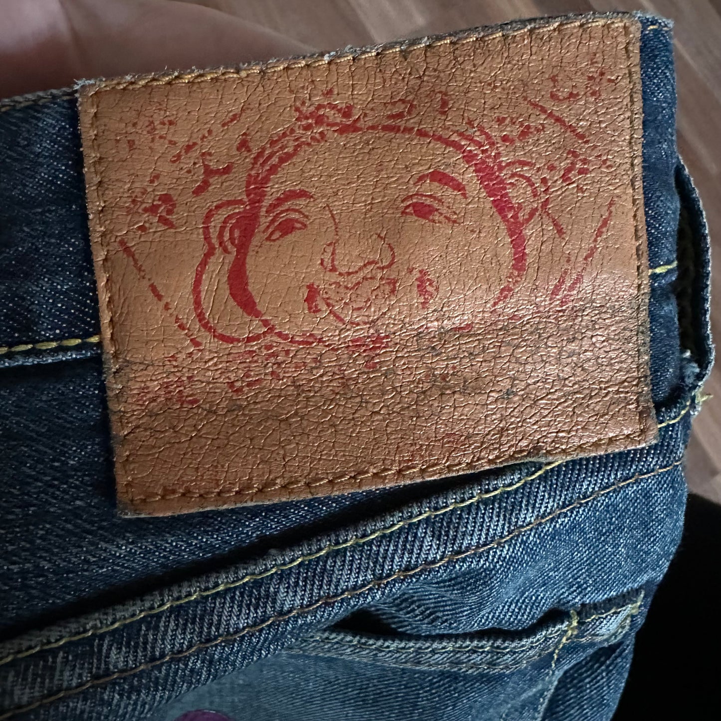 Evisu Bottom Logo Jeans