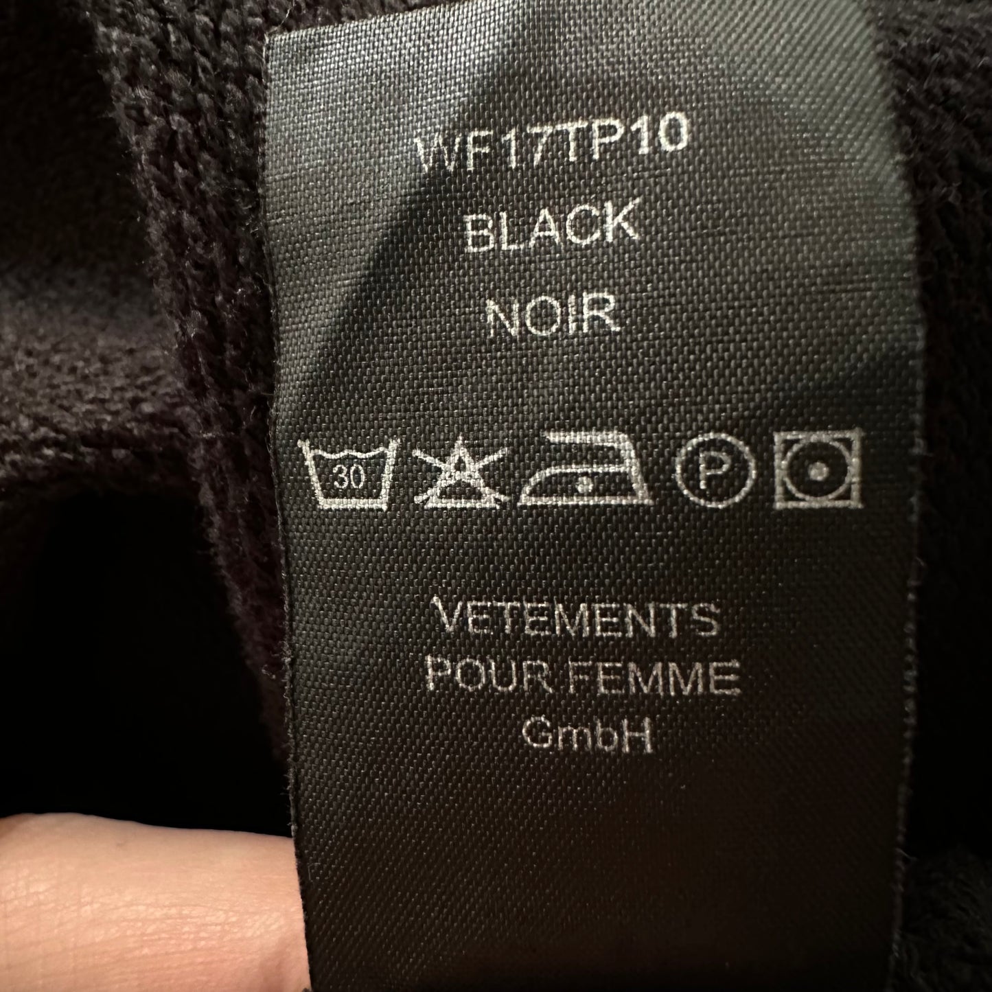 Vetements TFD Total Fucking Darkness Pour Femme Hoodie AW16