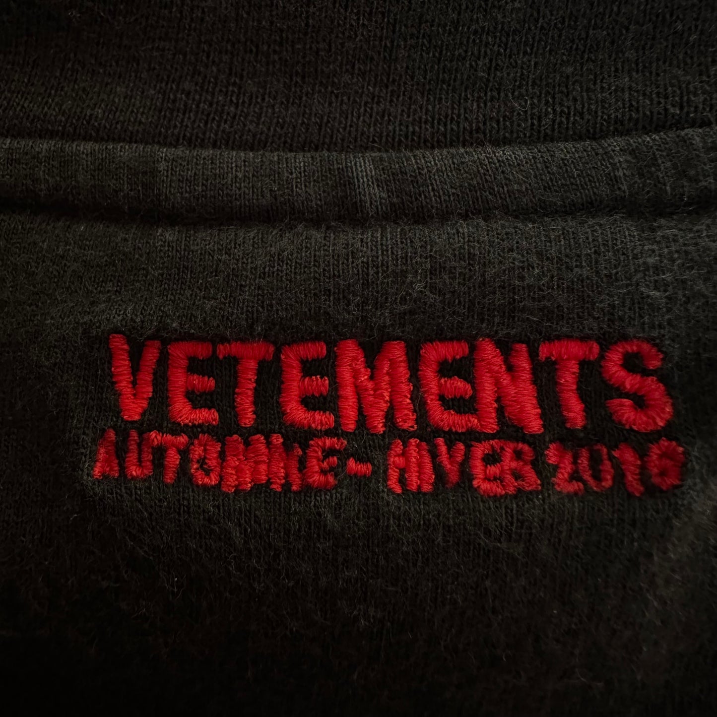 Vetements Rammstein Tee F/W 18