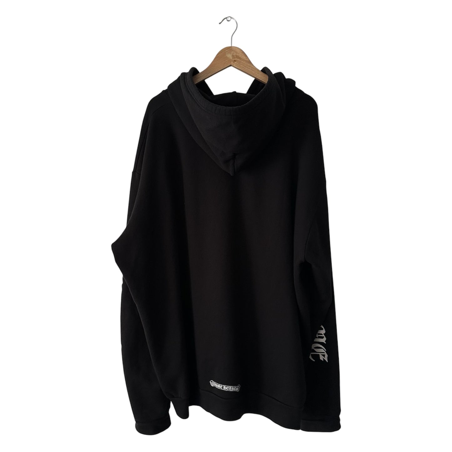 Chrome Hearts Vertical Logo Zip Up Hoodie