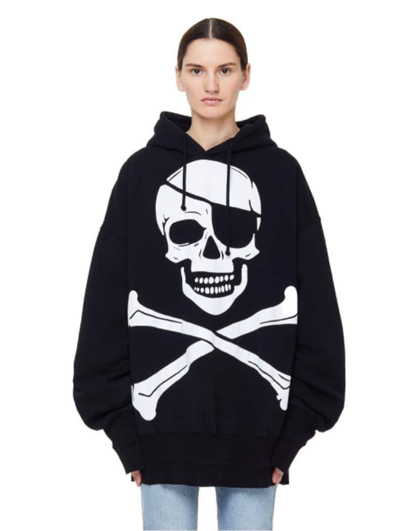 Vetements Pirate Spiked Hoodie