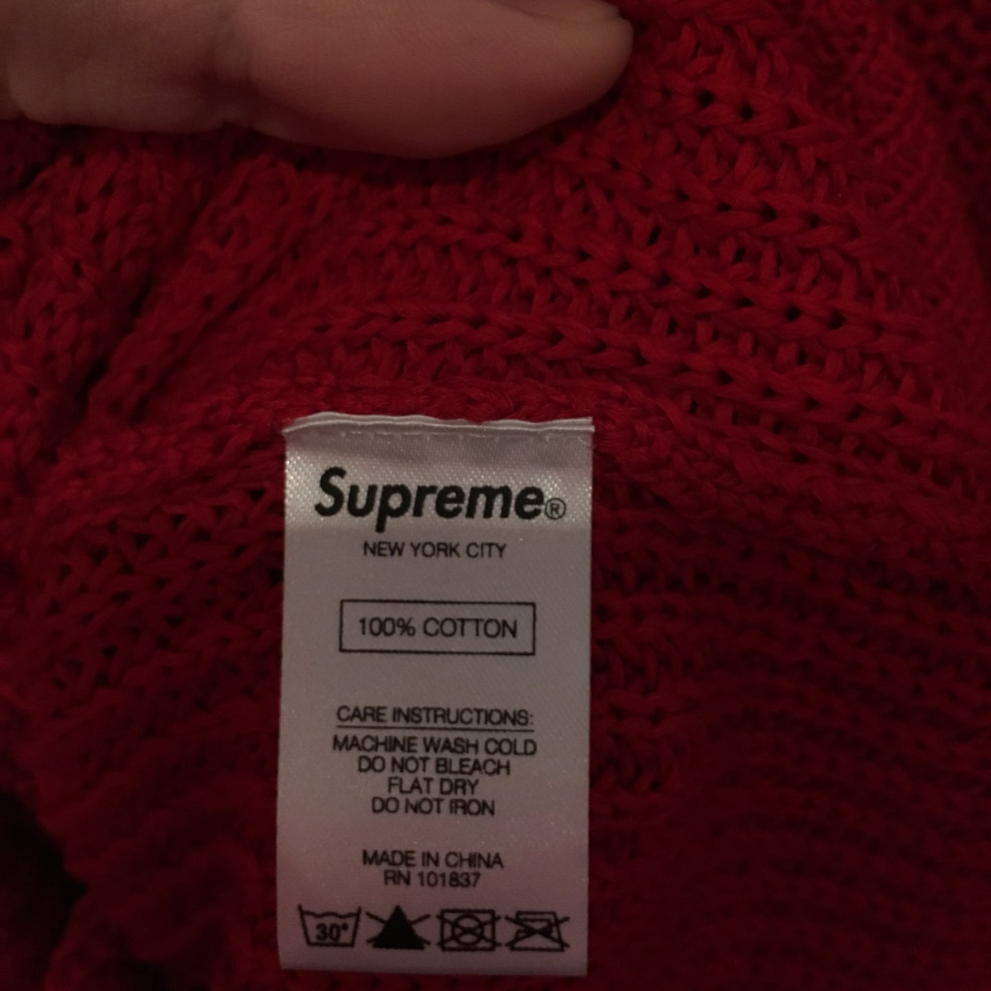 Supreme Comme des Garcons Knit Sweater