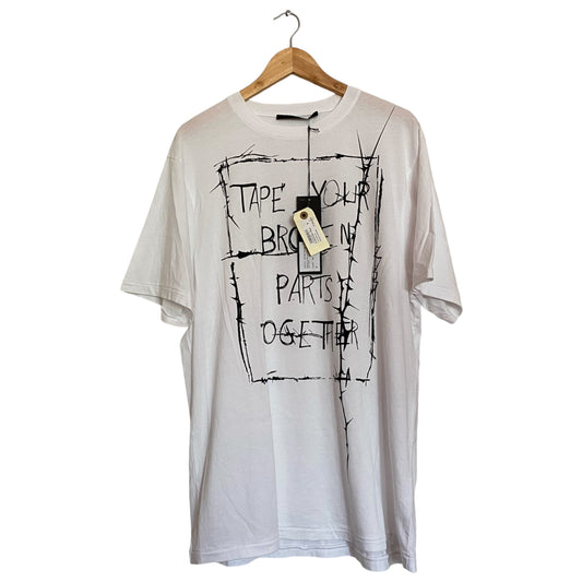 Haider Ackermann Tape Your Broken Parts Together Tee