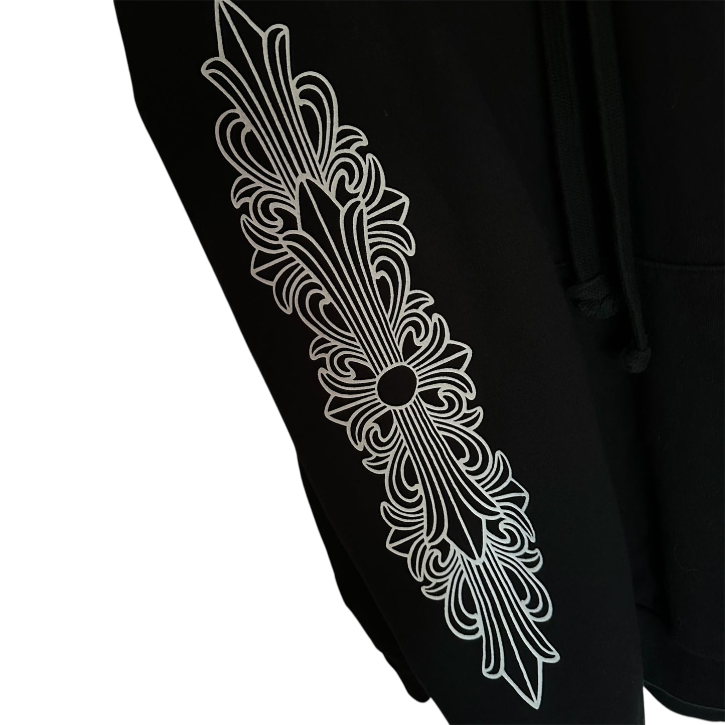 Chrome Hearts Floral Horseshoe Hoodie