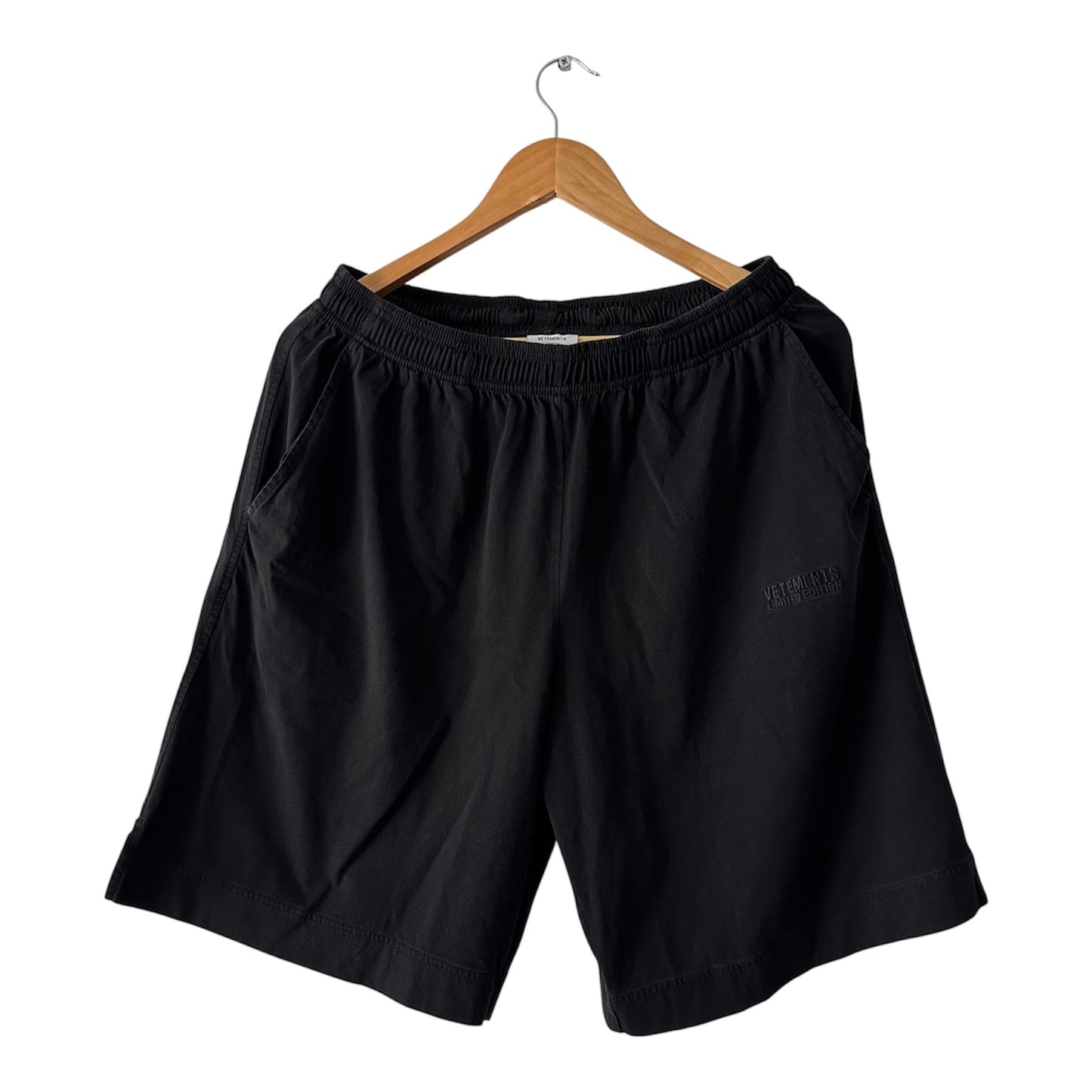 Vetements Cotton Logo Shorts